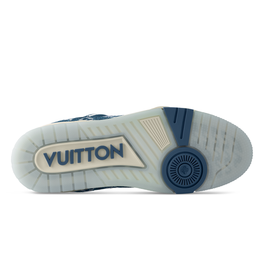 Zapatillas Monogram Denim Blue Trainer Streetwear