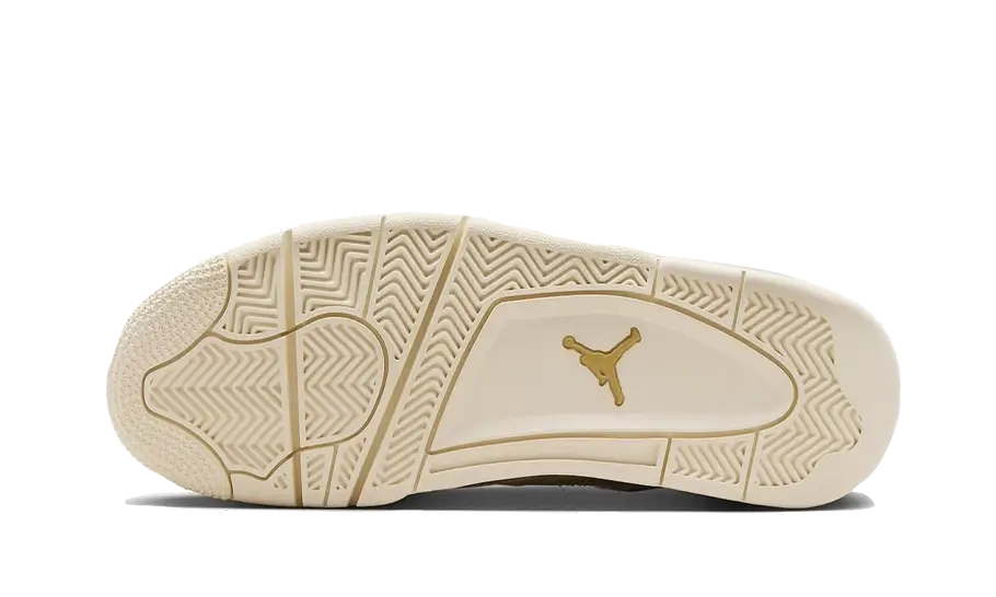 Zapatillas Nike Air Jordan 4 Sail Metallic Gold Streetwear