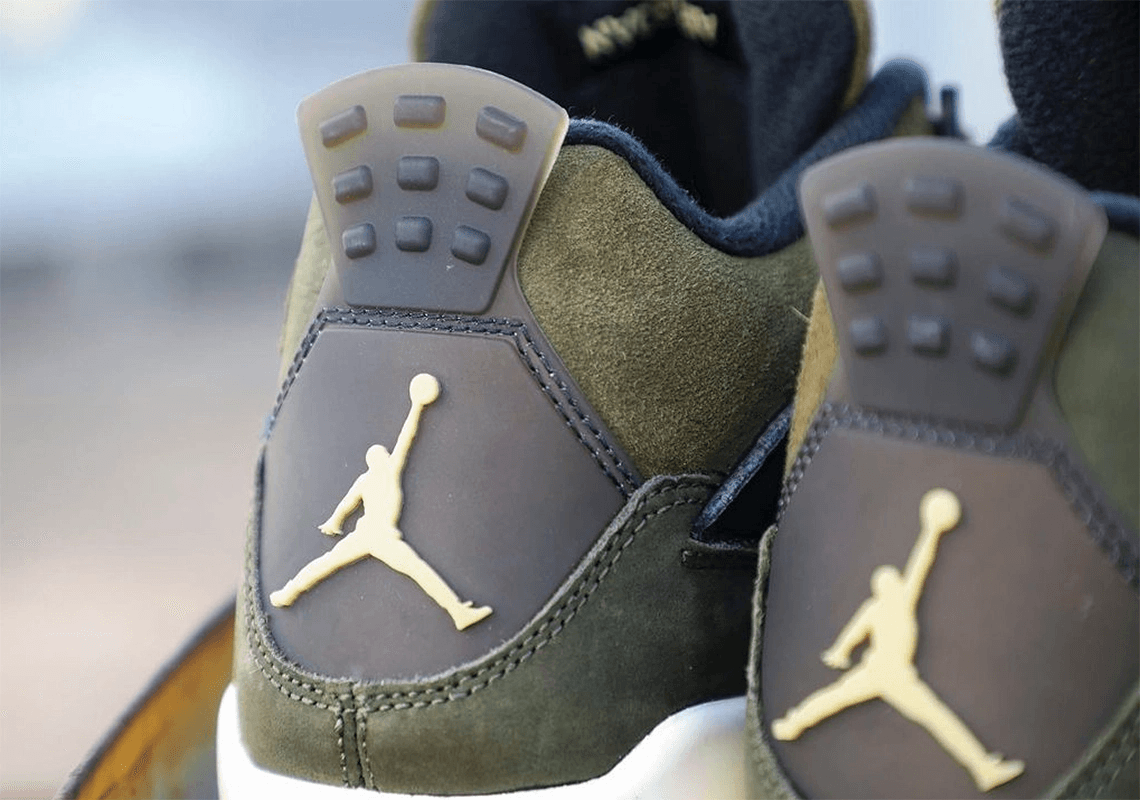 Zapatillas Nike Air Jordan 4 Craft Medium Olive Streetwear