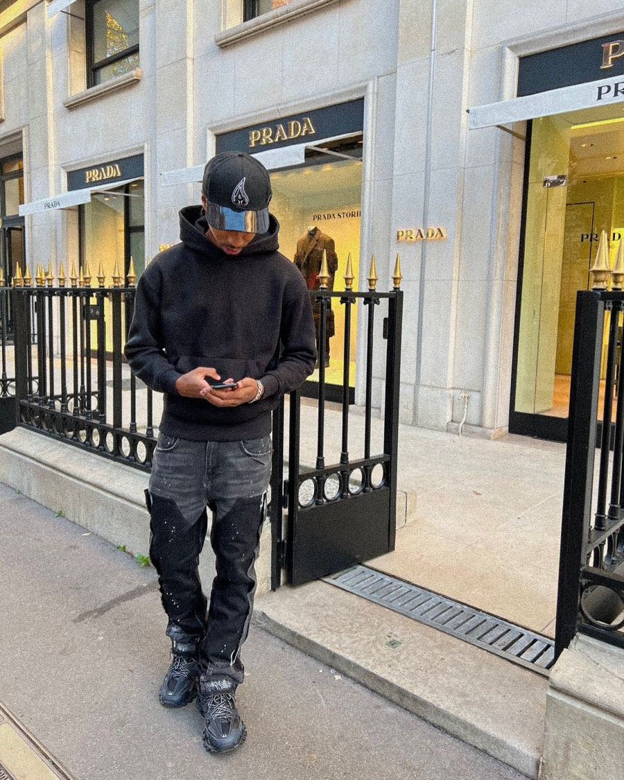 Zapatillas Track Black Streetwear