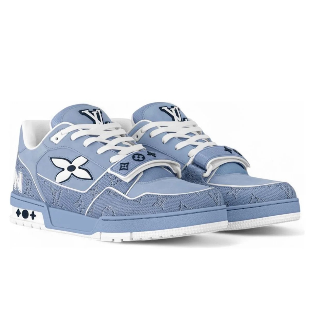 Zapatillas Monogram Trainer Blue White Streetwear