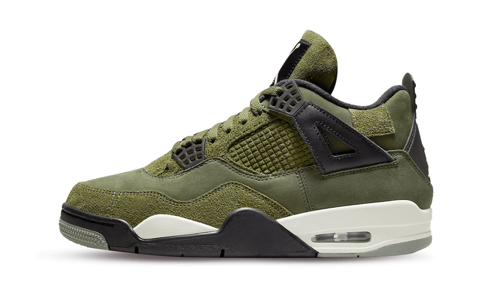Zapatillas Nike Air Jordan 4 Craft Medium Olive Streetwear