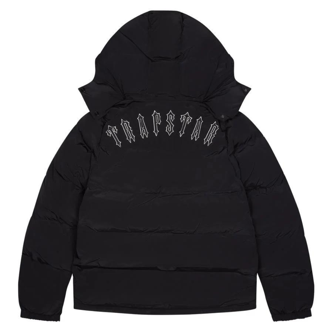 Chaqueta Trapstar Irongate Detachable Black Streetwear