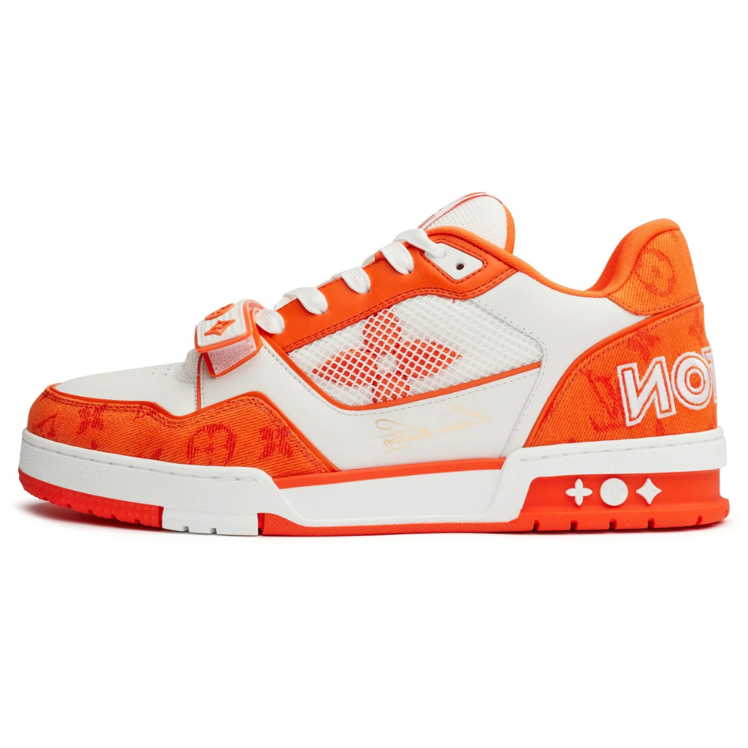 Zapatillas Monogram Denim Orange Trainer Streetwear