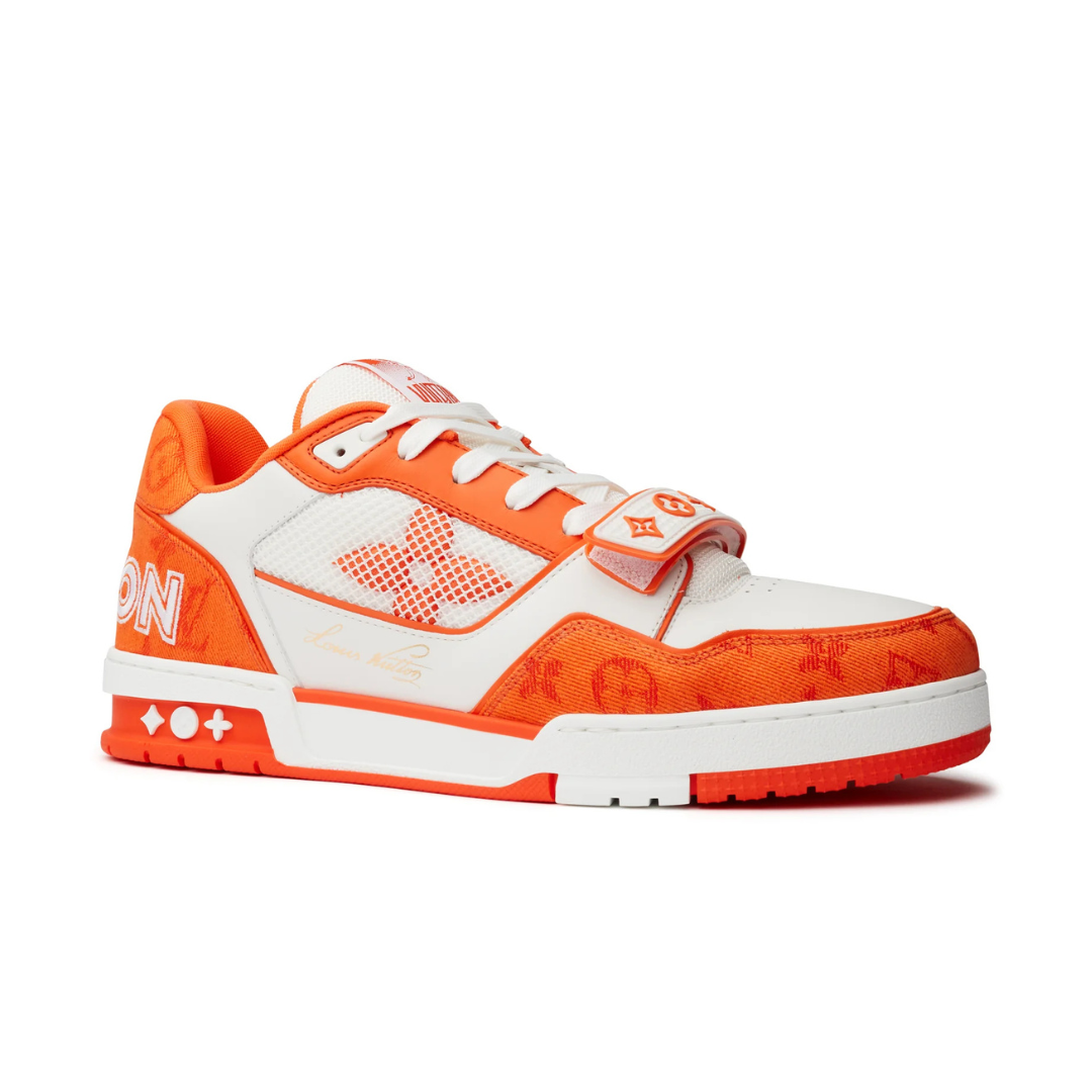 Zapatillas Monogram Denim Orange Trainer Streetwear