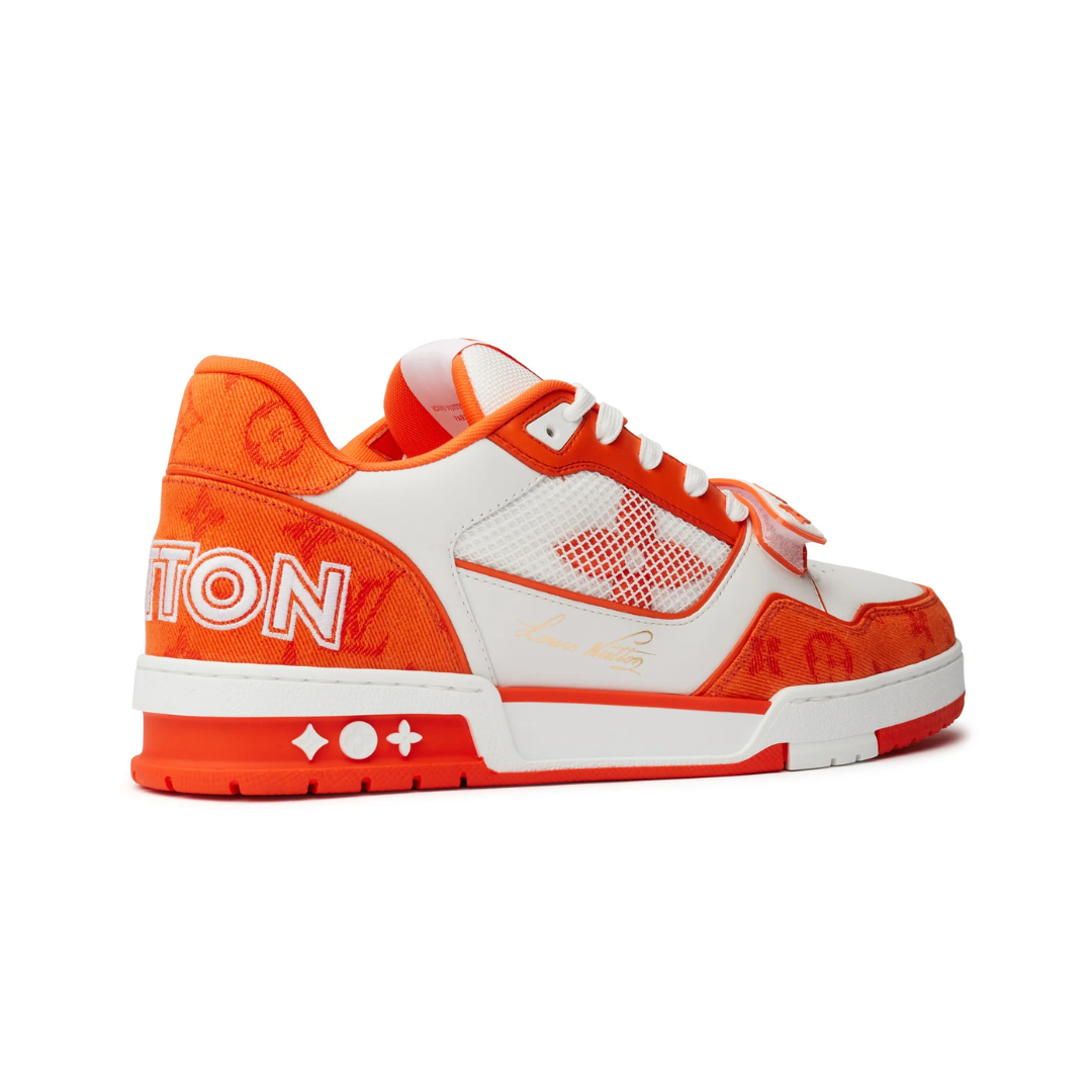 Zapatillas Monogram Denim Orange Trainer Streetwear