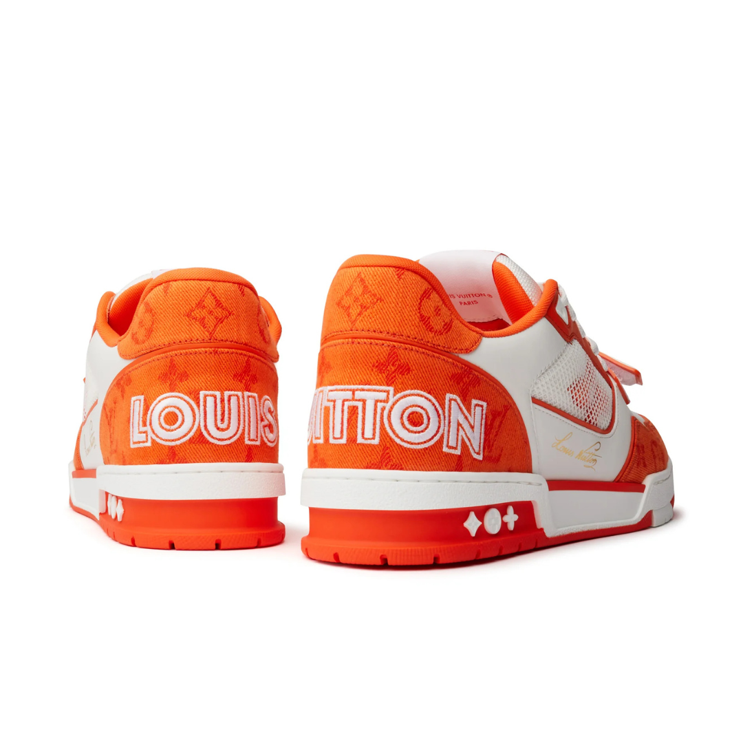 Zapatillas Monogram Denim Orange Trainer Streetwear