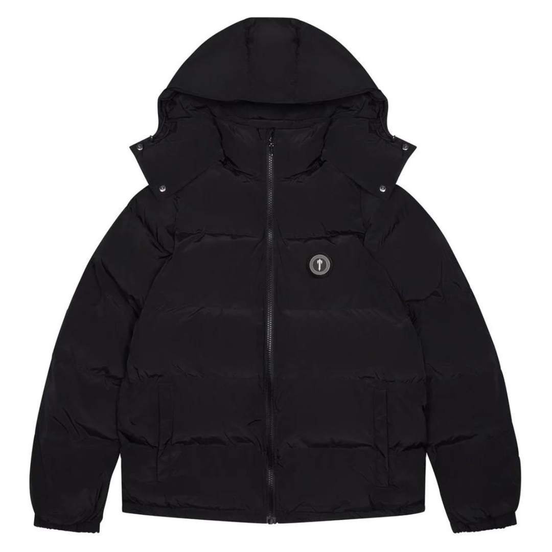 Chaqueta Trapstar Irongate Detachable Black Streetwear