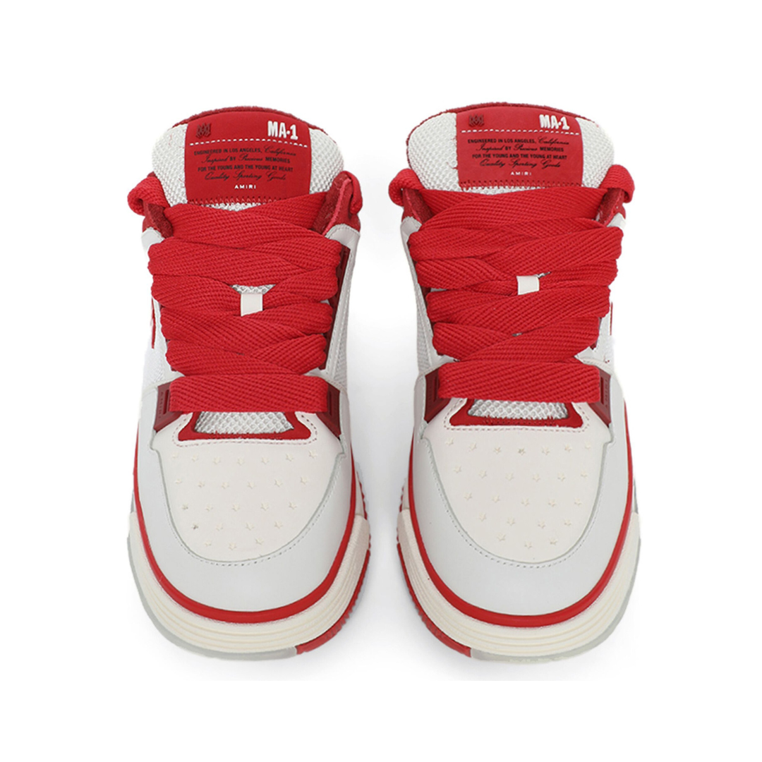 Zapatillas M.A Panelled White Red Streetwear