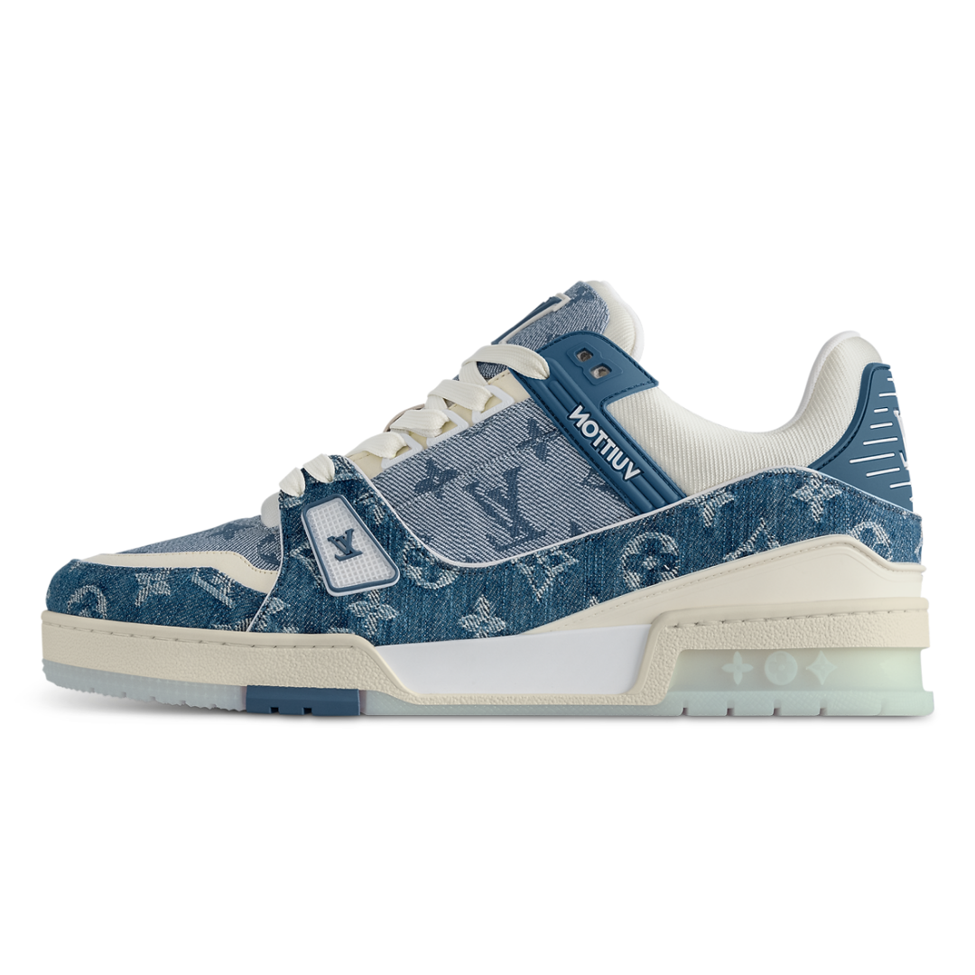 Zapatillas Monogram Denim Blue Trainer Streetwear