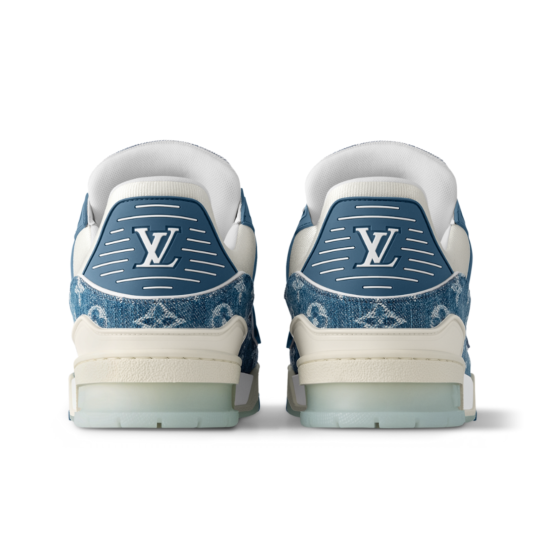 Zapatillas Monogram Denim Blue Trainer Streetwear