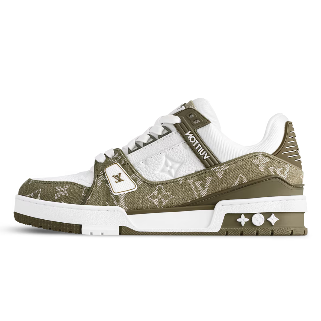 Zapatillas Monogram Olive Green Trainer Streetwear