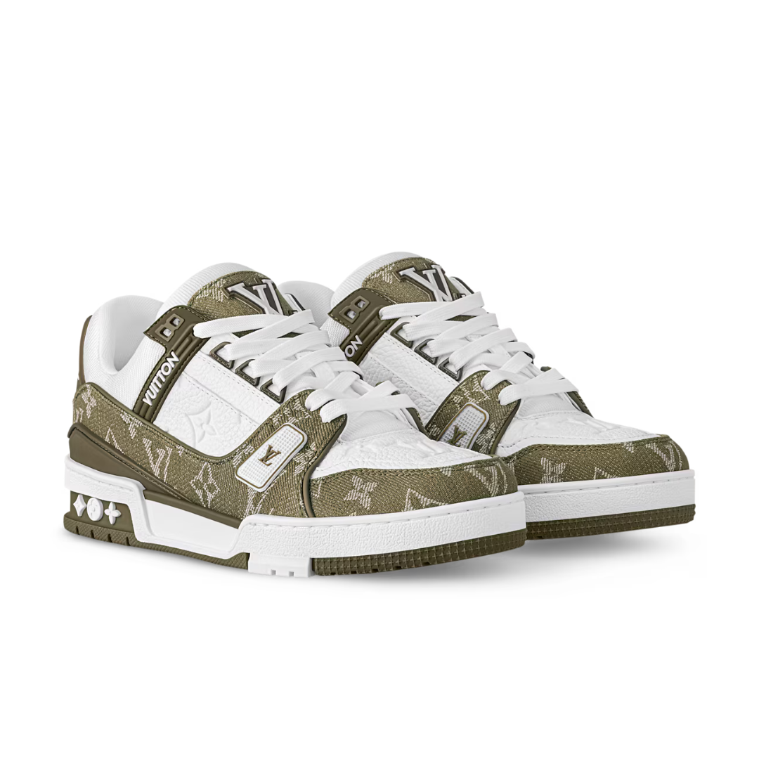 Zapatillas Monogram Olive Green Trainer Streetwear