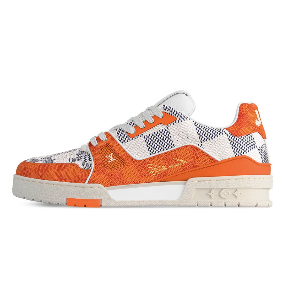 Zapatillas Monogram Damier Trainer Yellow Streetwear