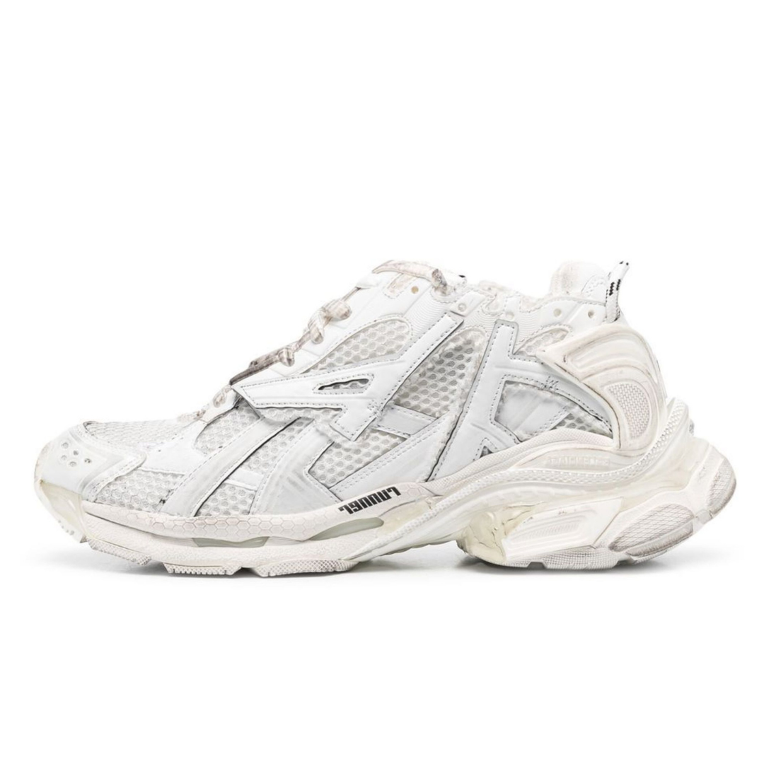 Zapatillas Track Runner White Streetwear