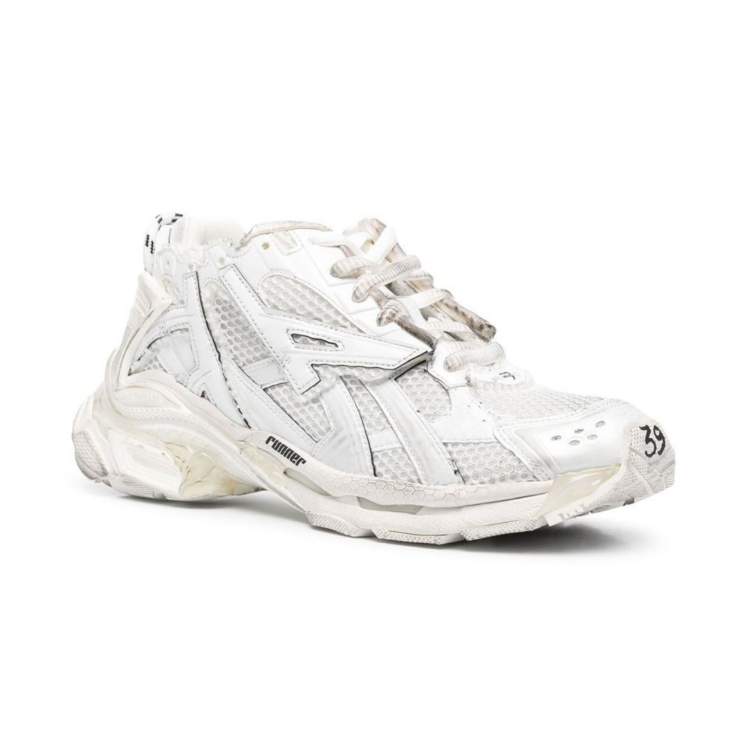 Zapatillas Track Runner White Streetwear