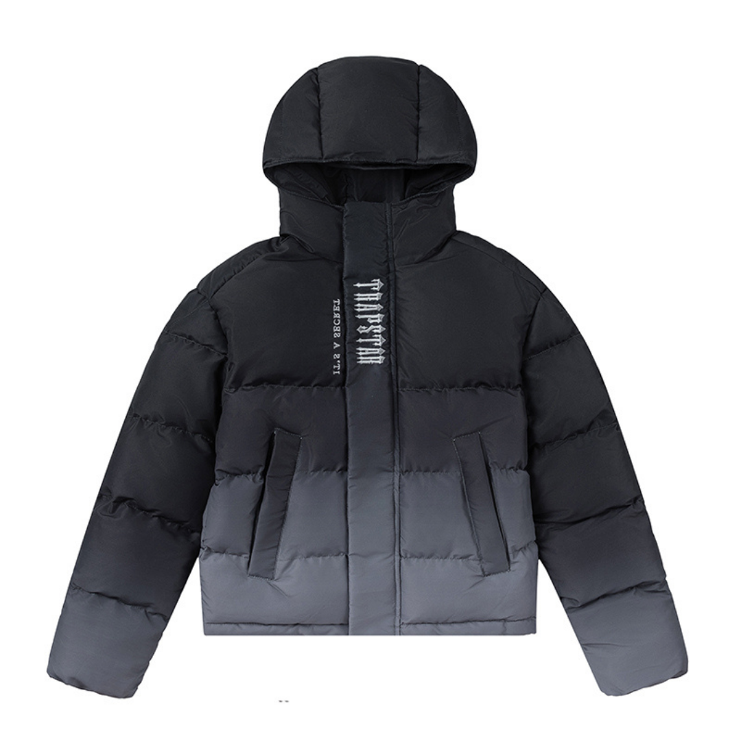 Chaqueta Trapstar Irongate Gradient Black Streetwear