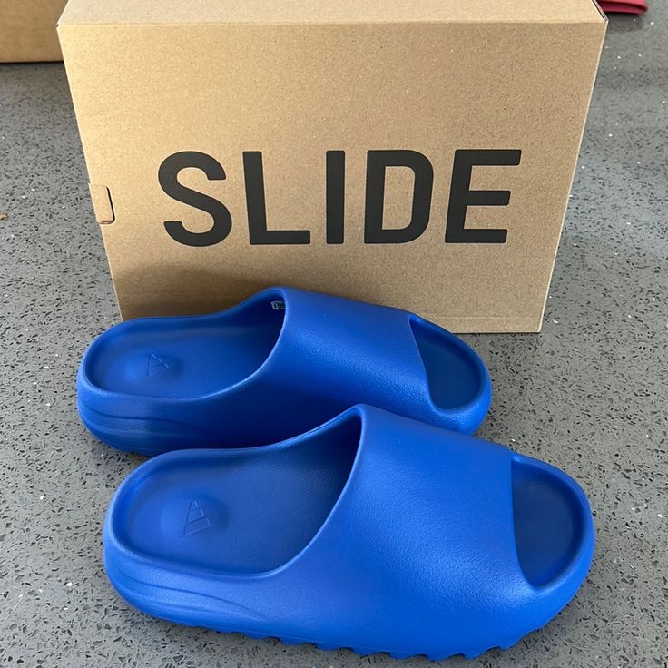 Chanclas Adidas Yeezy Slide Azure Streetwear