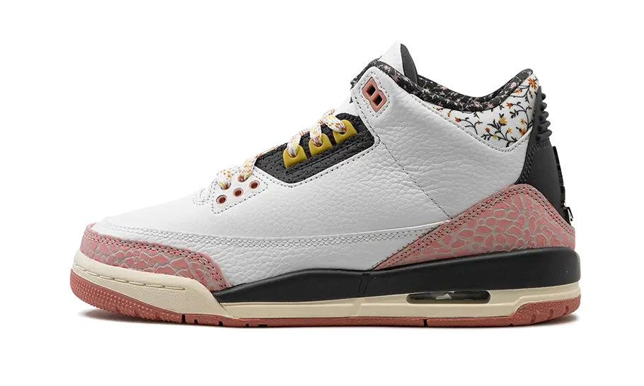 Zapatillas Air Jordan 3 Retro Vintage Floral Streetwear