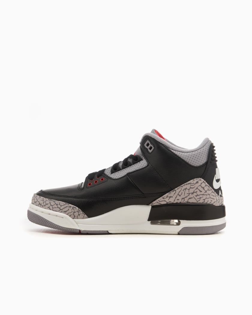 Zapatillas Air Jordan 3 Retro Black Cement Reimagined Streetwear