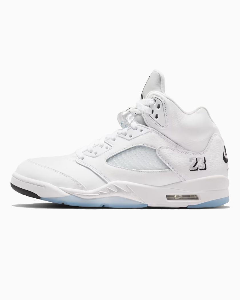 Zapatillas Air Jordan 5 Retro White Metallic Streetwear