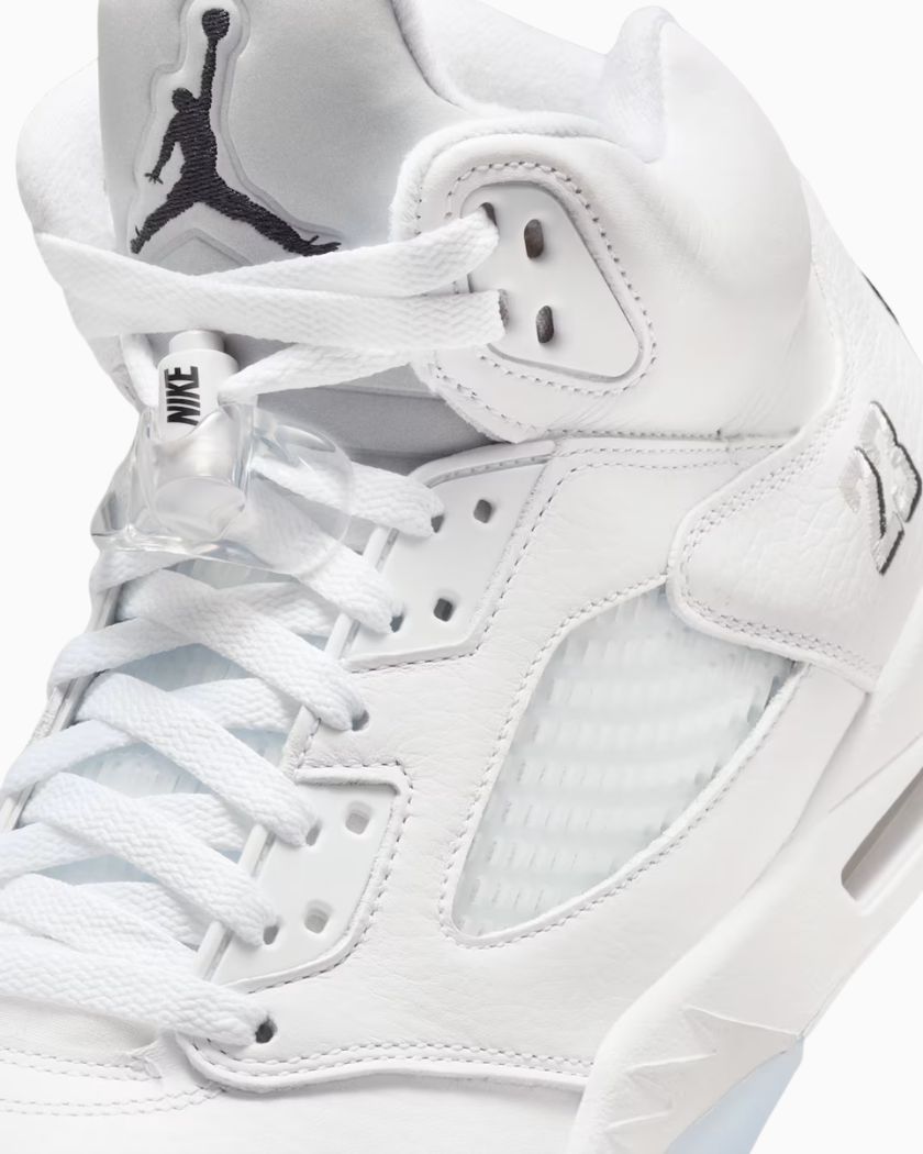 Zapatillas Air Jordan 5 Retro White Metallic Streetwear