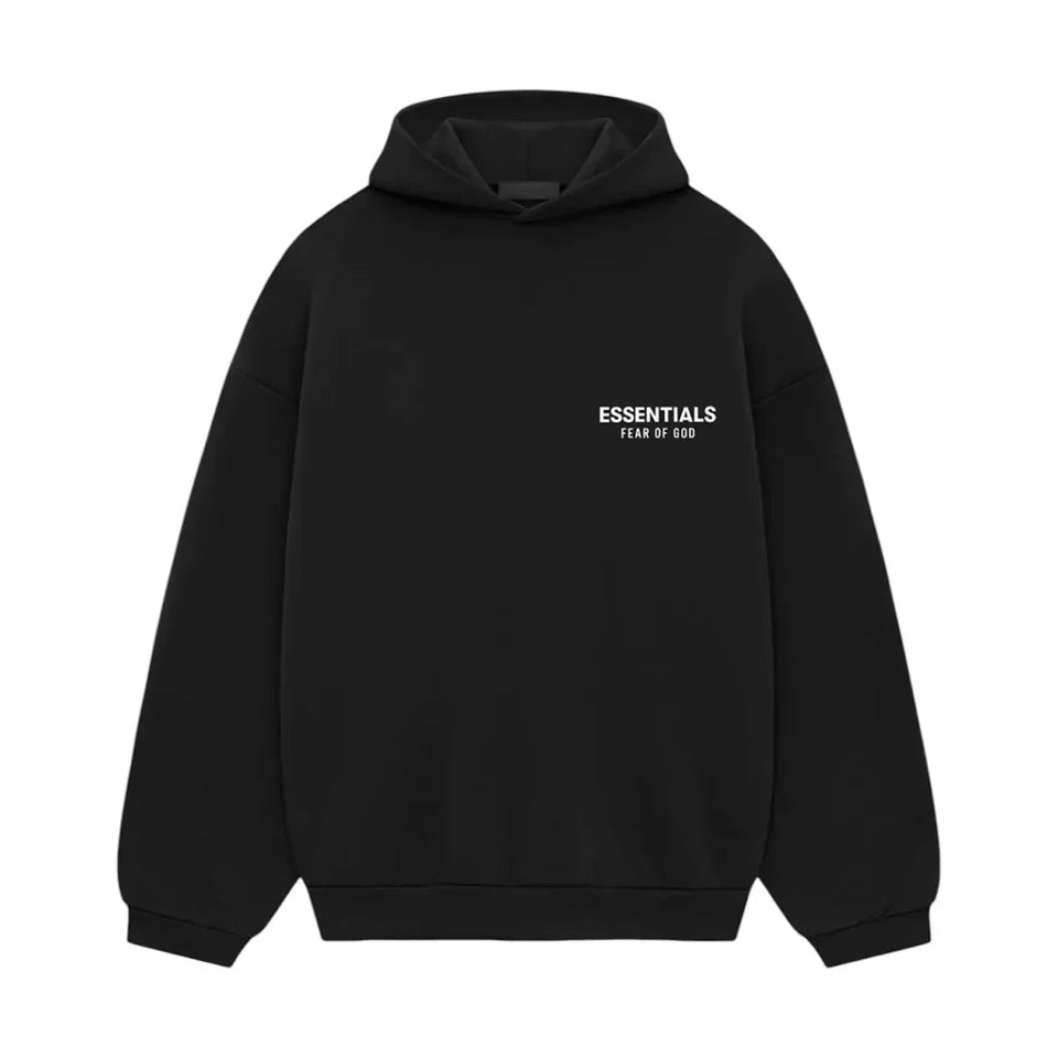 Conjunto Fear of God Essentials FW24 Black White Streetwear
