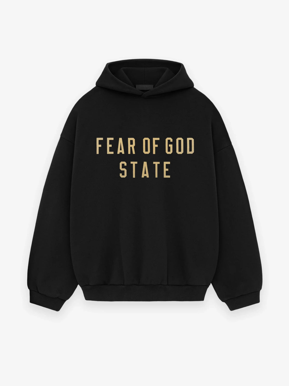 Conjunto Fear of God Essentials FW24 Black Yellow State Streetwear