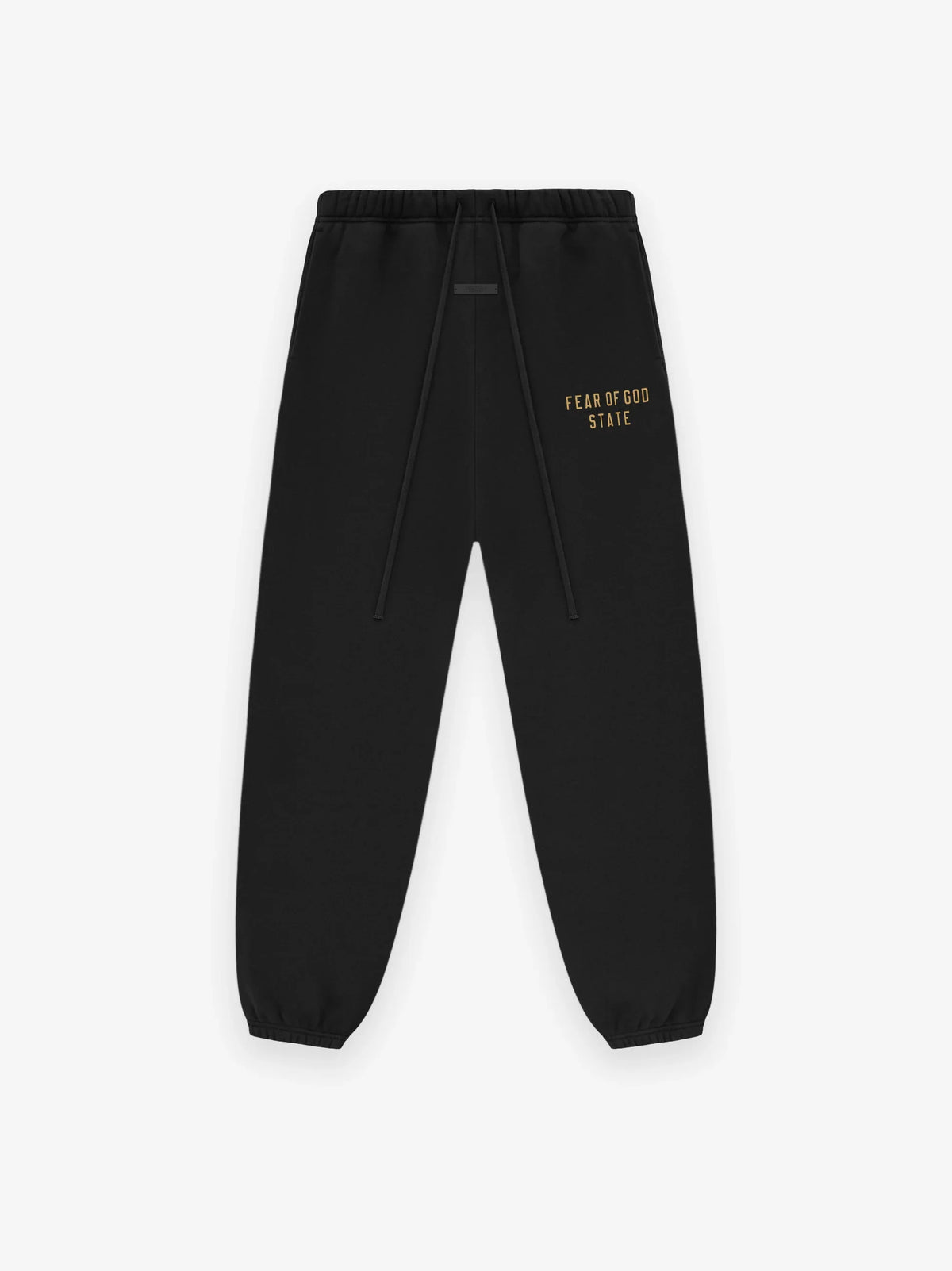 Conjunto Fear of God Essentials FW24 Black Yellow State Streetwear