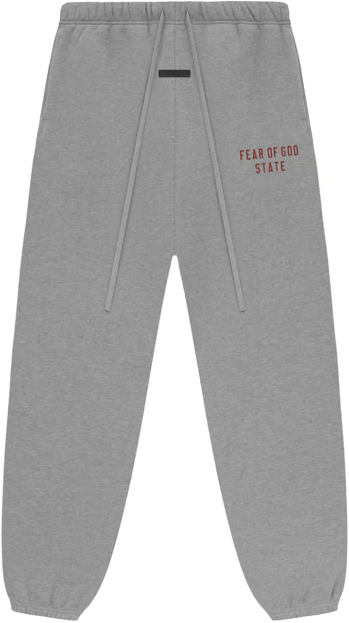 Conjunto Fear of God Essentials FW24 Dark Heather State Streetwear