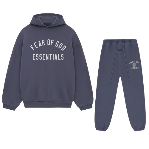 Conjunto Fear of God Essentials FW24 Marine Streetwear