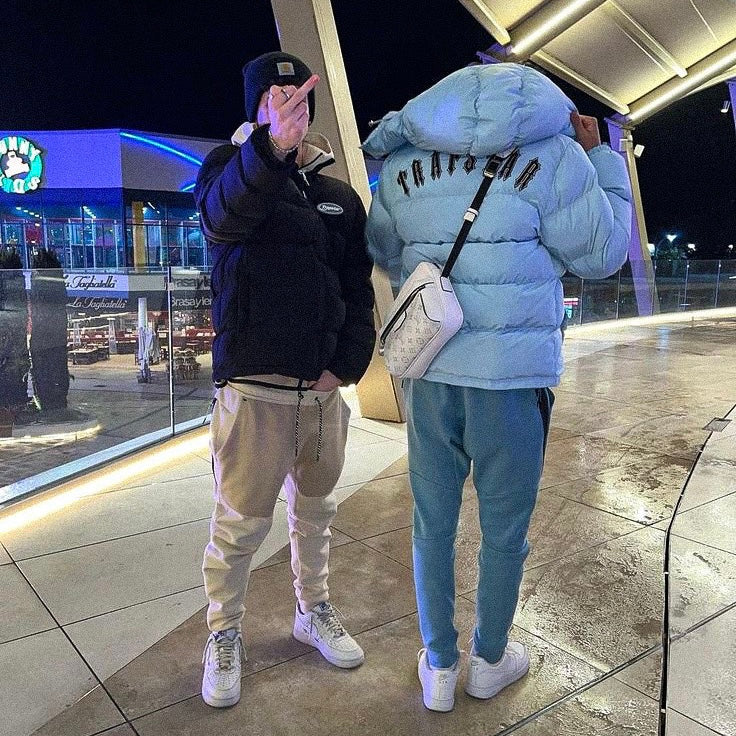 Chaqueta Trapstar Irongate Puffer Baby Blue Streetwear