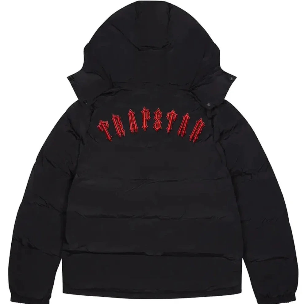 Chaqueta Trapstar Irongate Hooded Red Streetwear