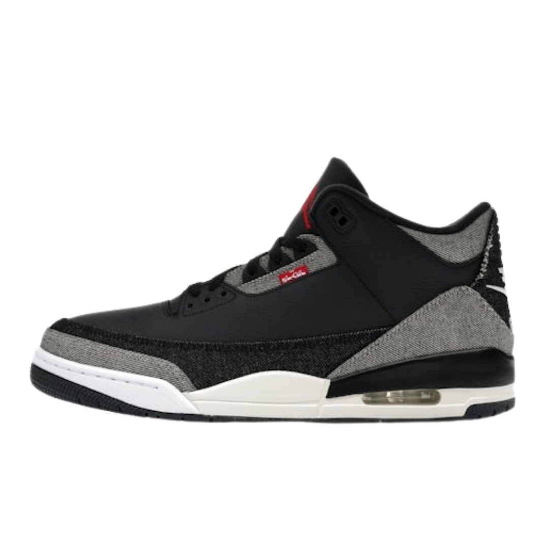 Zapatillas Air Jordan 3 Retro Levi's Black Streetwear