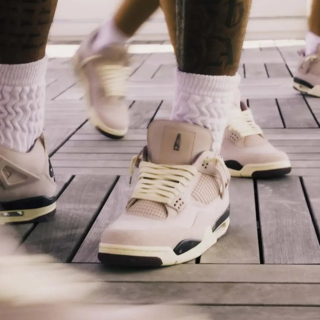 Zapatillas Nike Air Jordan 4 Fossil Stone x A Ma Maniére Streetwear