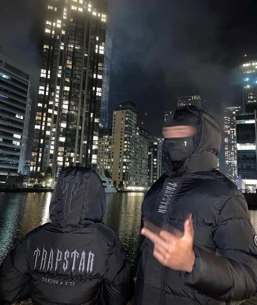 Chaqueta Trapstar Decoded 2.0 Hooded Puffer Streetwear