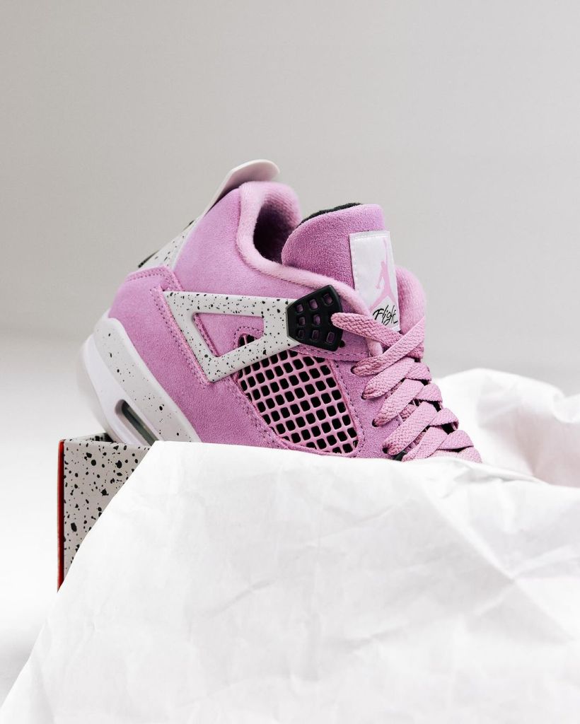 Zapatillas Air Jordan 4 Orchid Streetwear