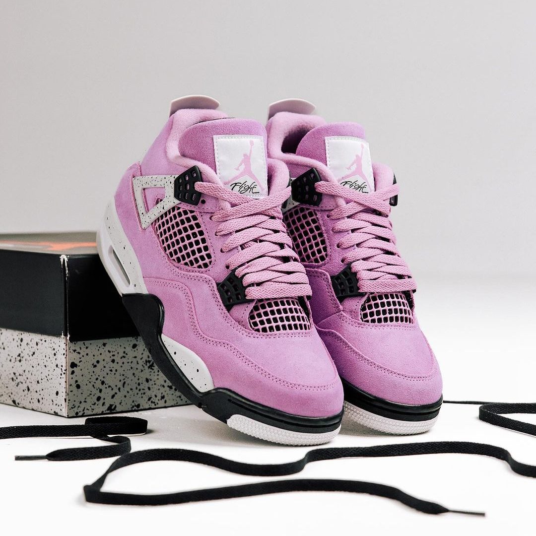 Zapatillas Air Jordan 4 Orchid Streetwear