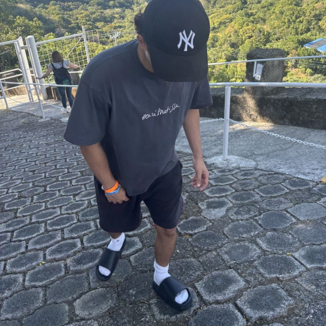 Chanclas Yeezy YZY YS-01 Slide Black Streetwear