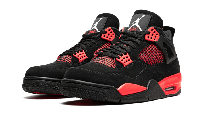 Zapatillas Air Jordan 4 Retro Red Thunder Streetwear