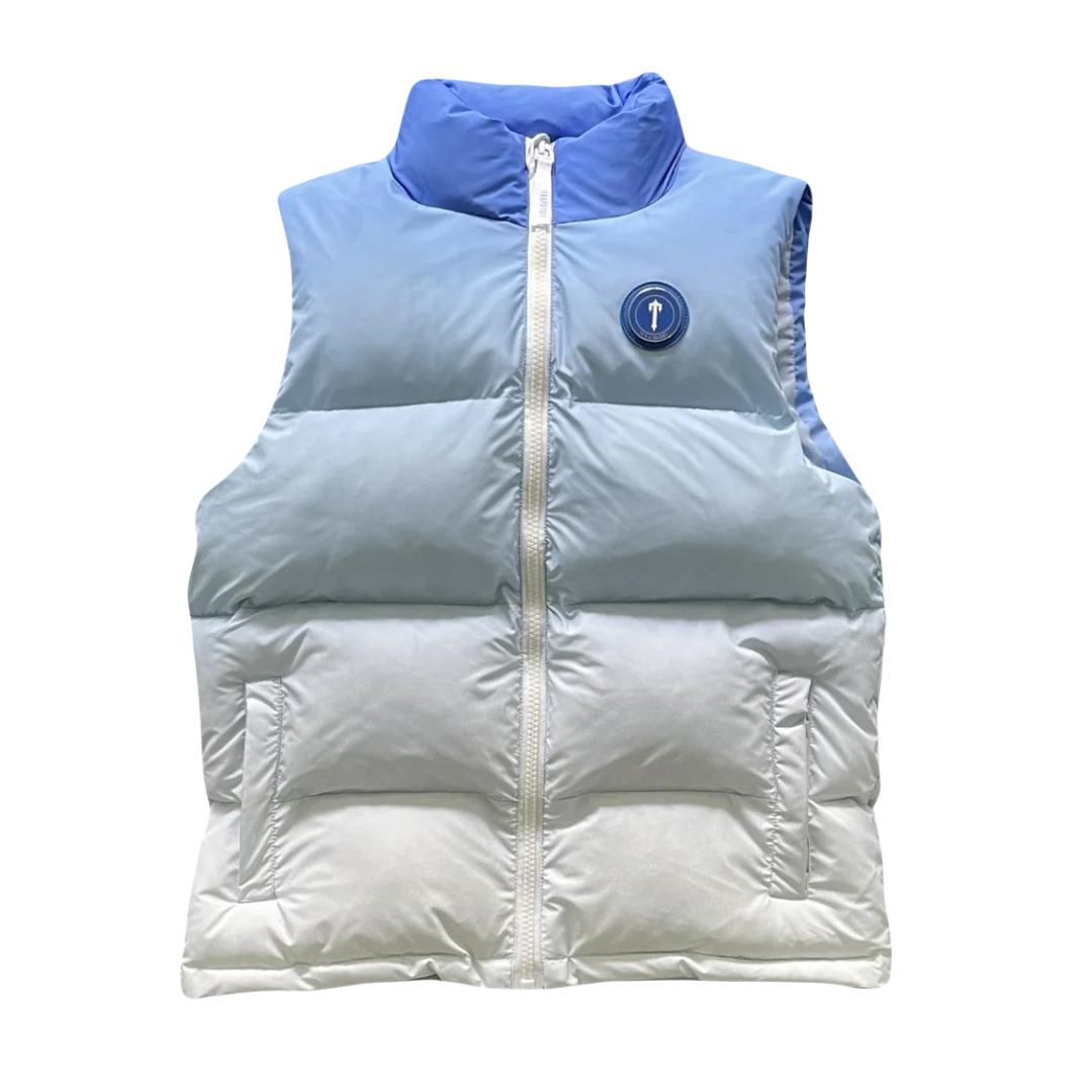 Chaleco Trapstar Irongate Gradient Blue Streetwear